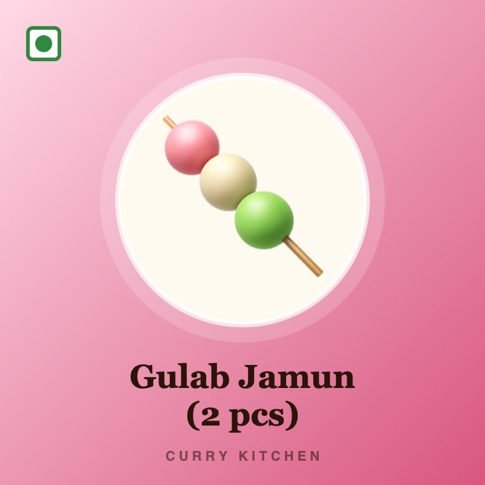 Gulab Jamun (2 pcs)