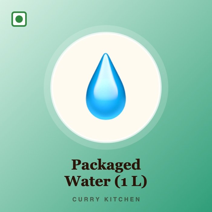 Packaged Water (1 L)