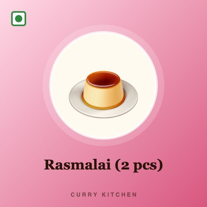 Rasmalai (2 pcs)
