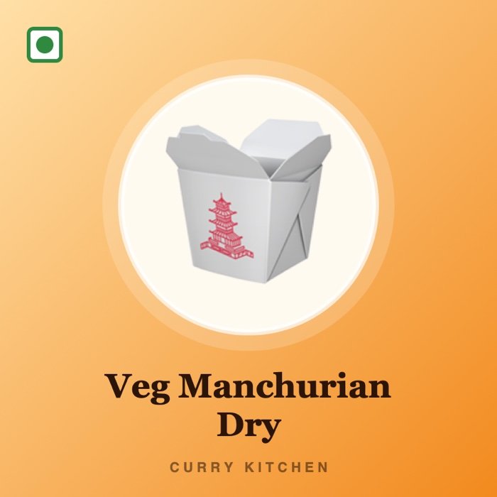 Veg Manchurian Dry